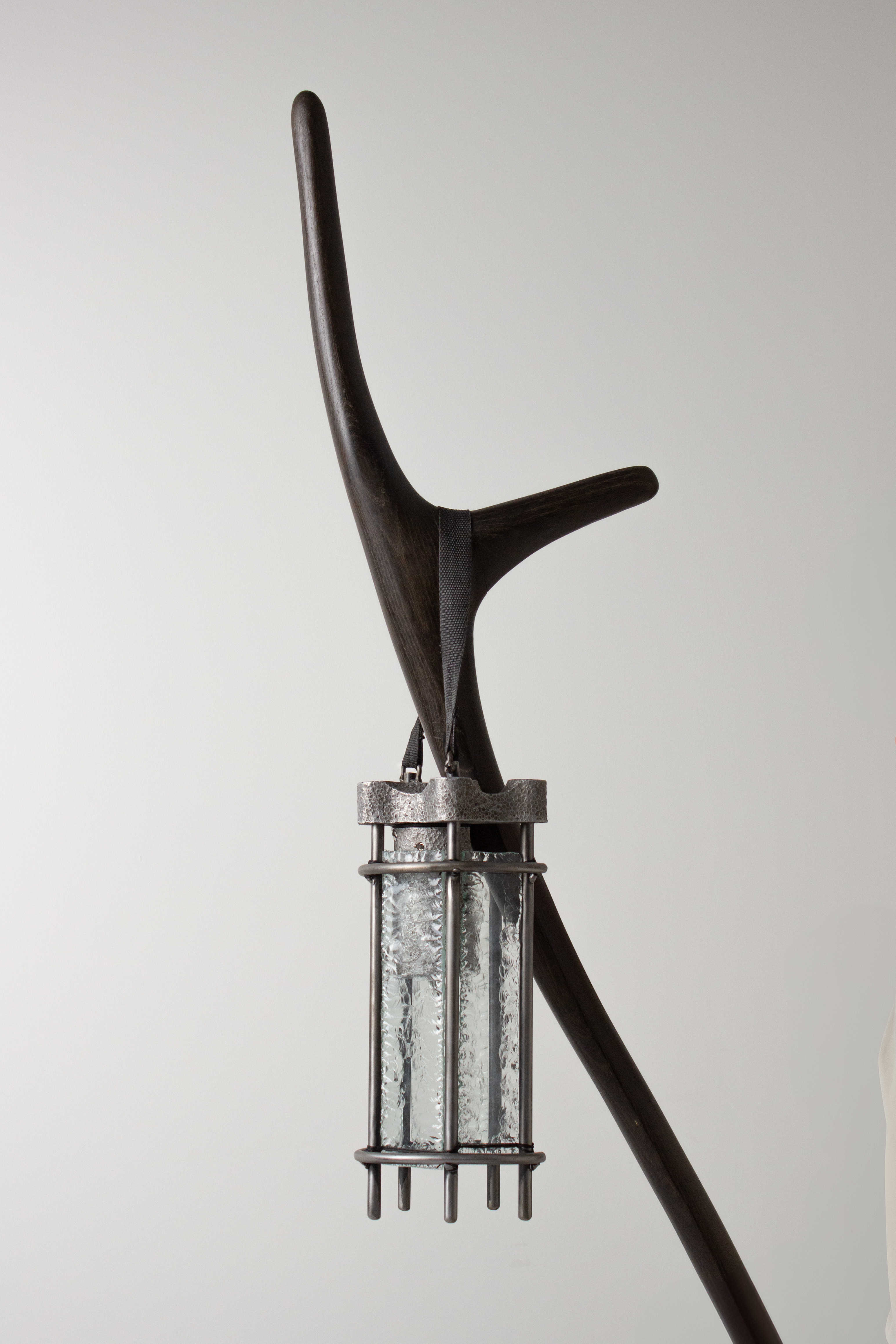 Detail of spear with lantern