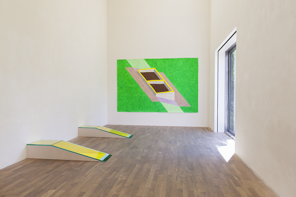 Exhibition View of SCHIEFE EBENE and ECKSTEIN