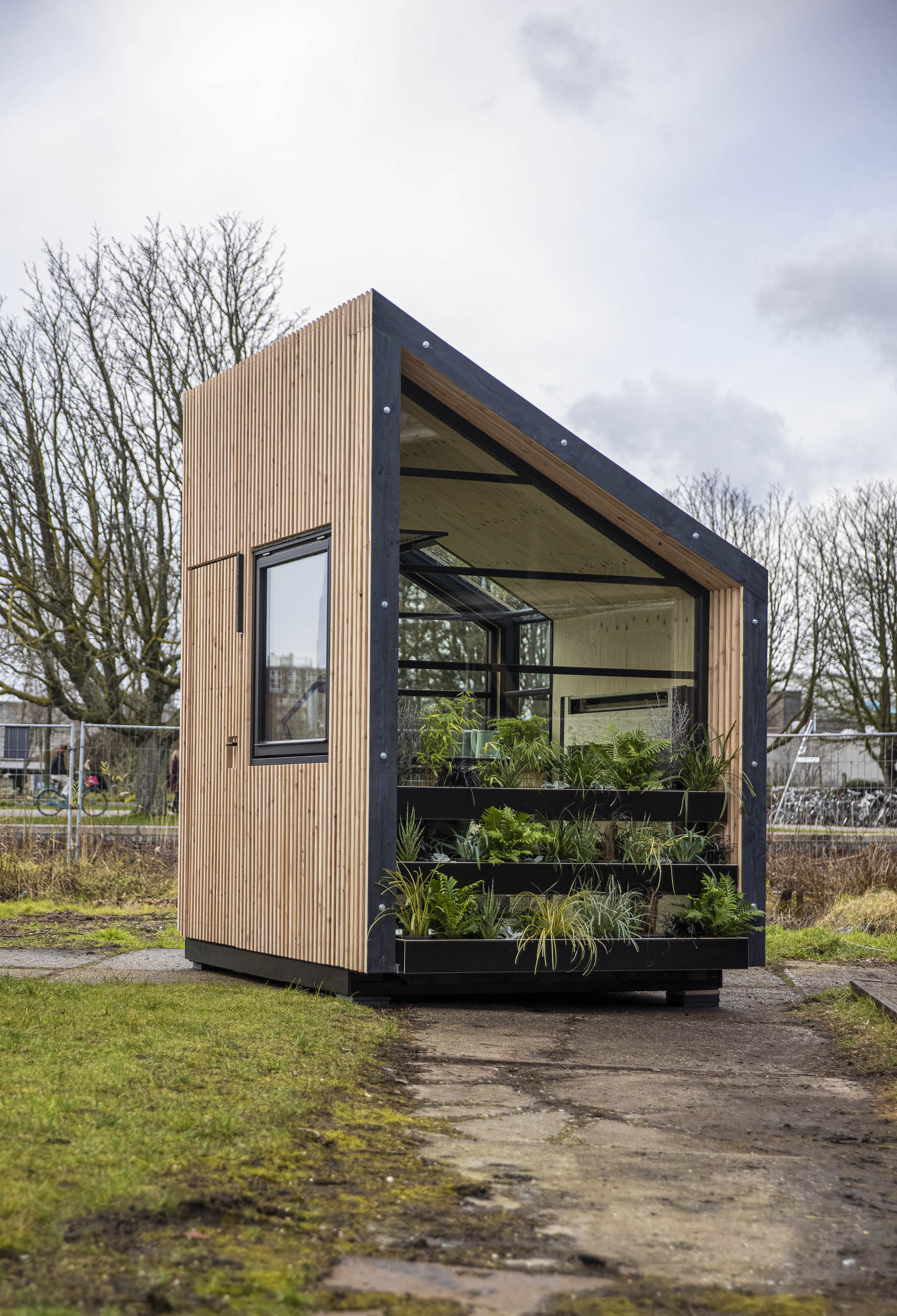 Architecture with urban gardening