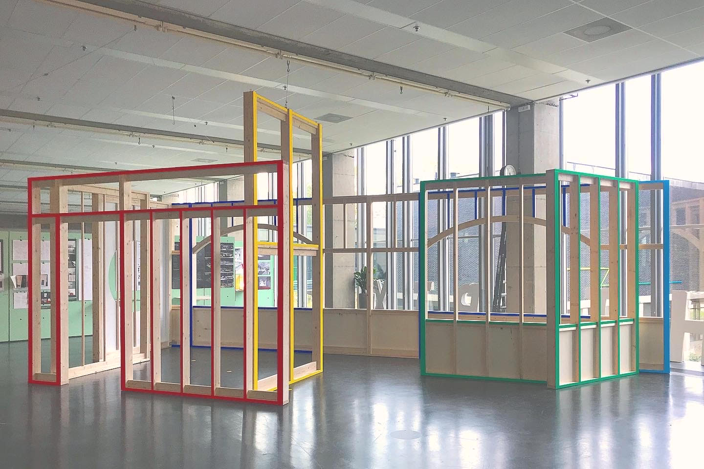 Installation View, Vertigo Plaza TU/e