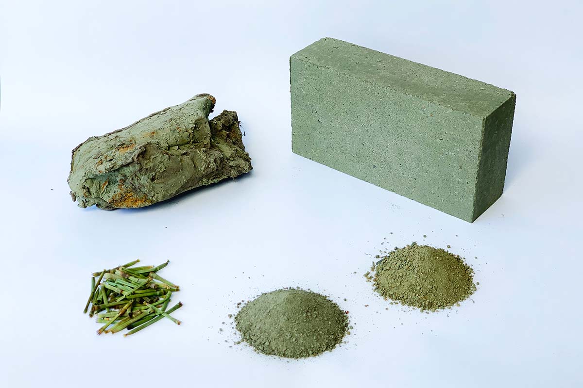 Earth block &amp; ingredients