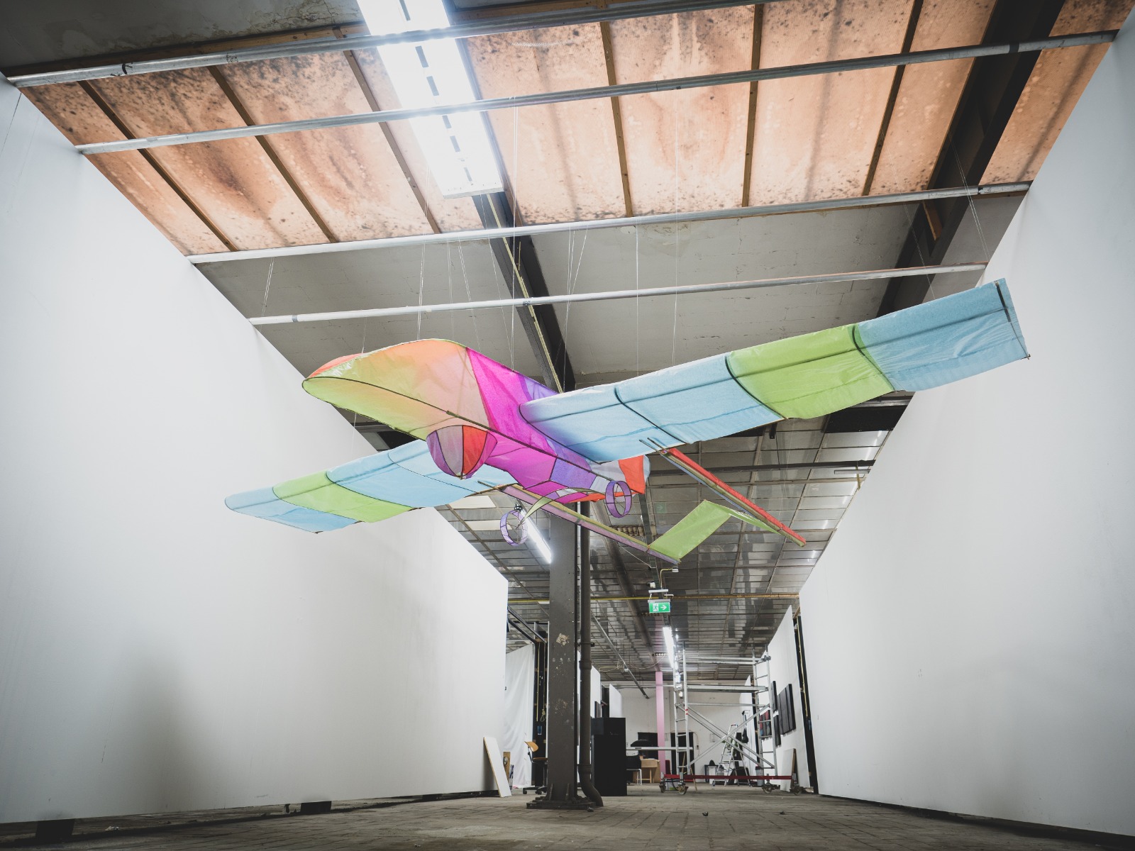 Afghan kite &amp; RQ-7 Shadow (kite paper, bamboo)
