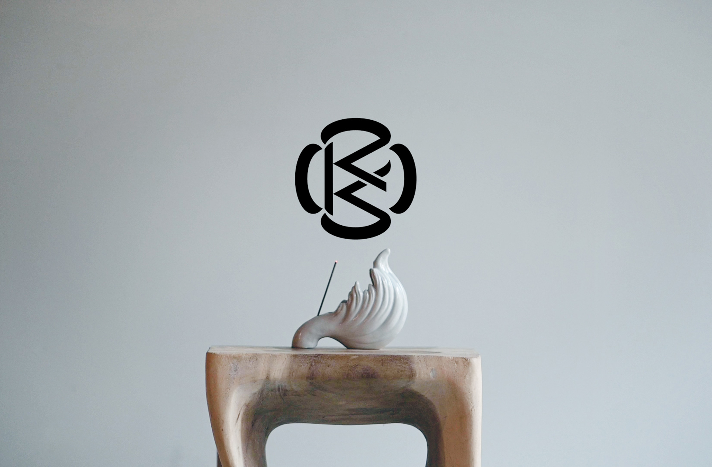 Incense holder and botanical incense stick