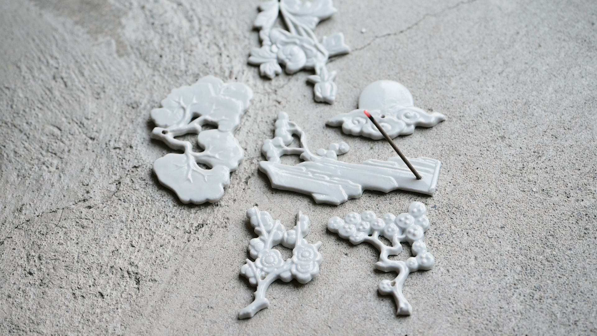 Incense holders and botanical incense stick