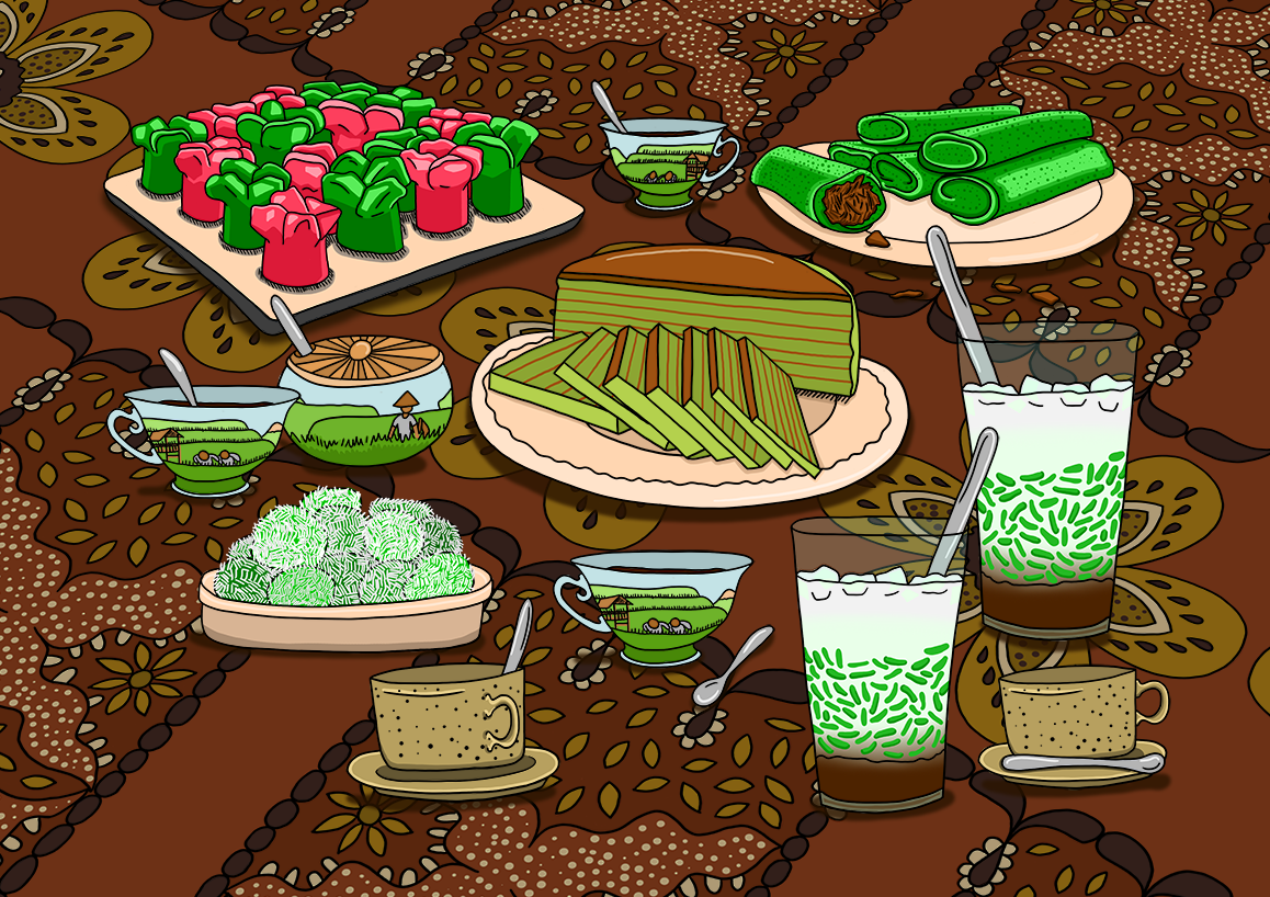 Indo snack table
