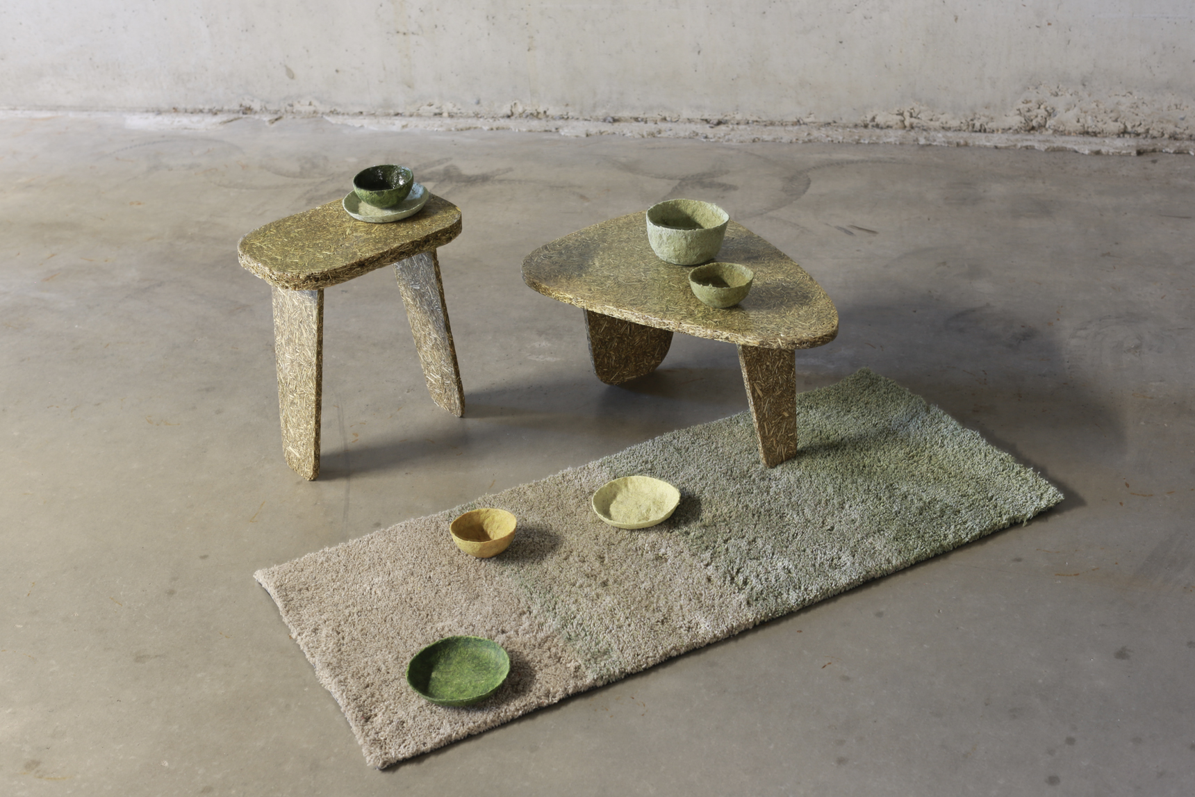 A family of household items.