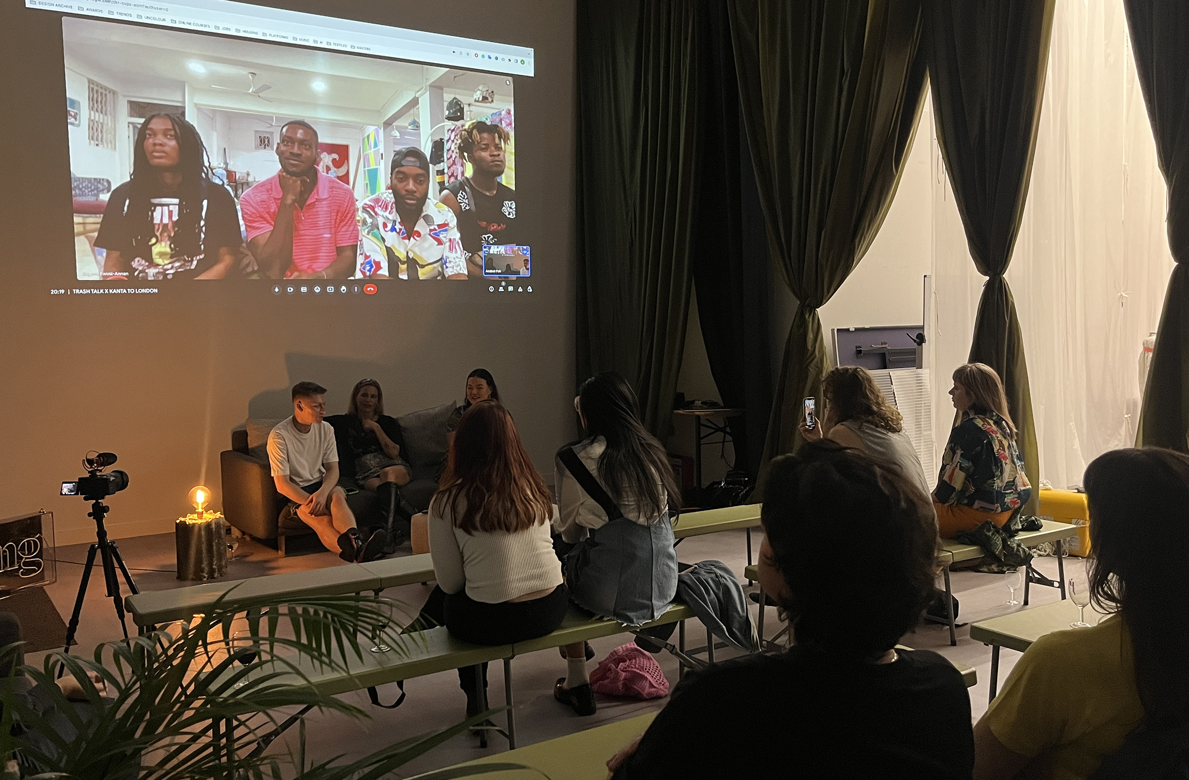 Hybrid panel discussion at our London event.