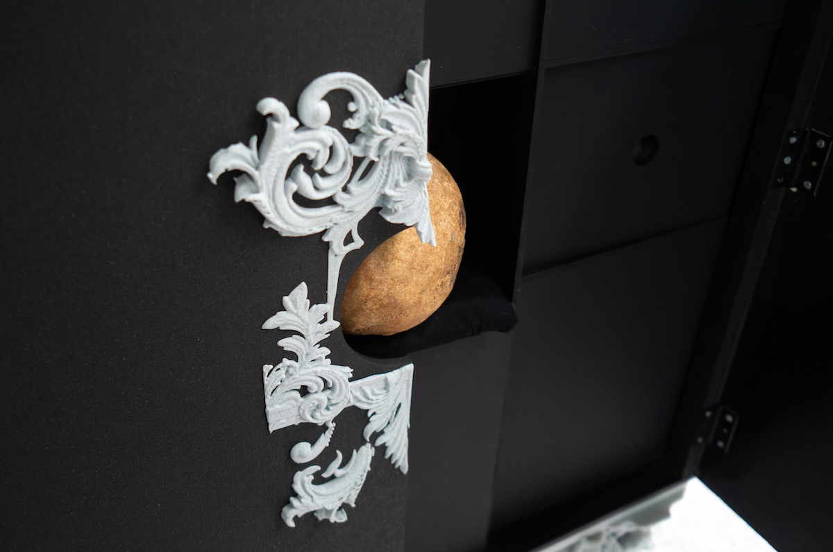 Detail of the human remain