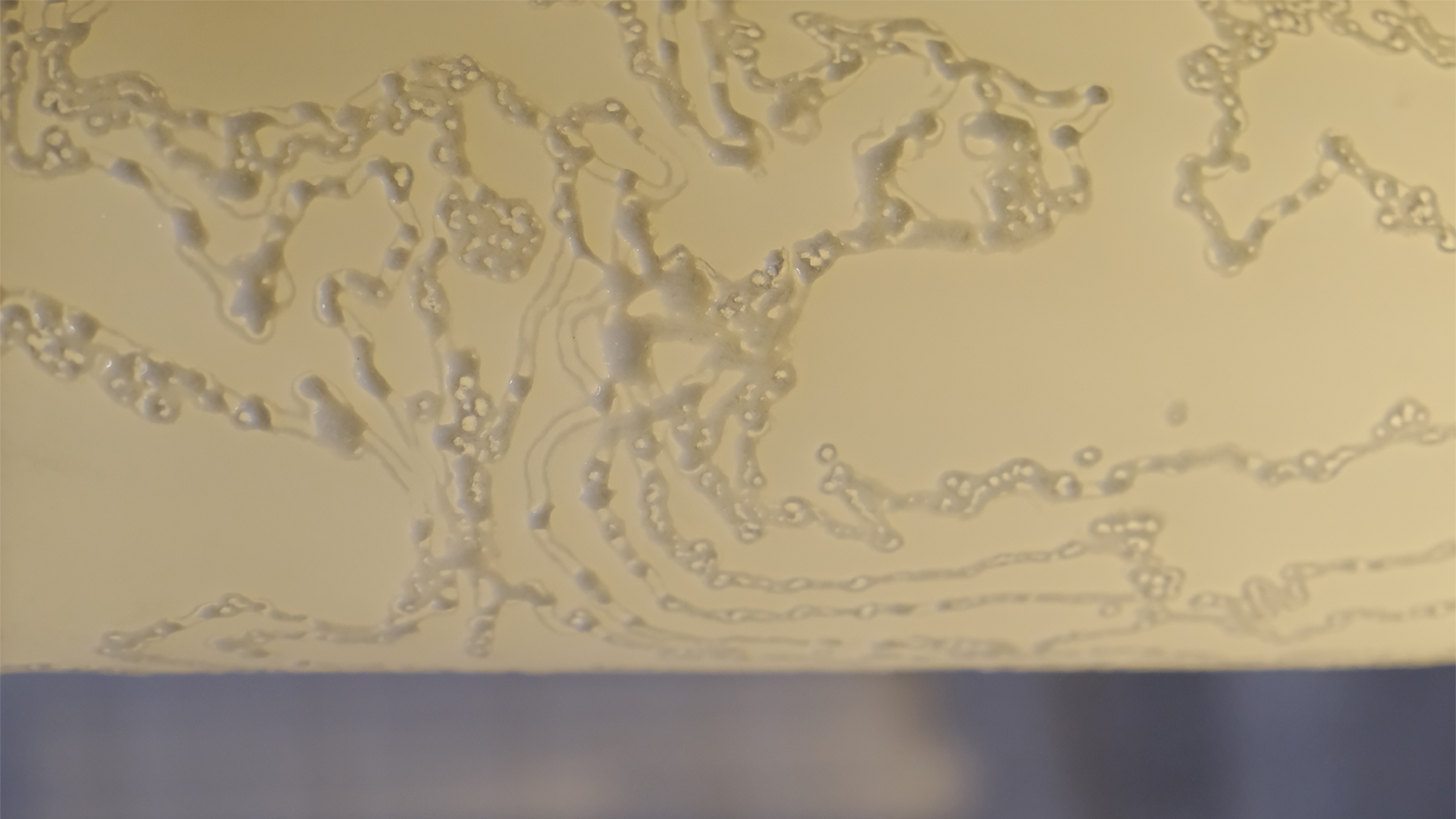 Detail of Laserglazed Light