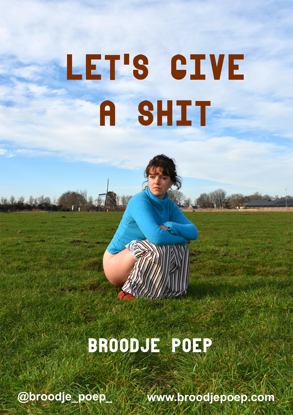 Let's give a shit poster