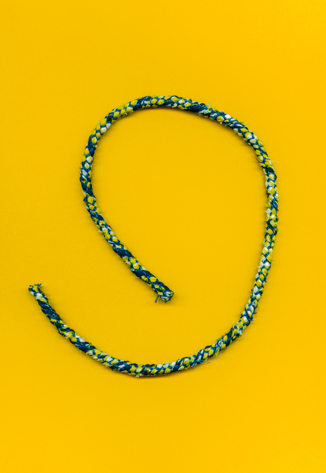 Prototype n.1 (up-cycled braided cord)