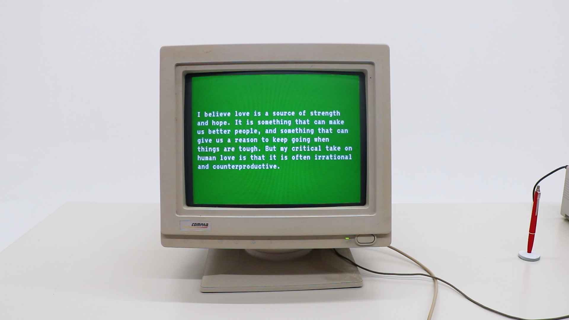 What does AI think about love?