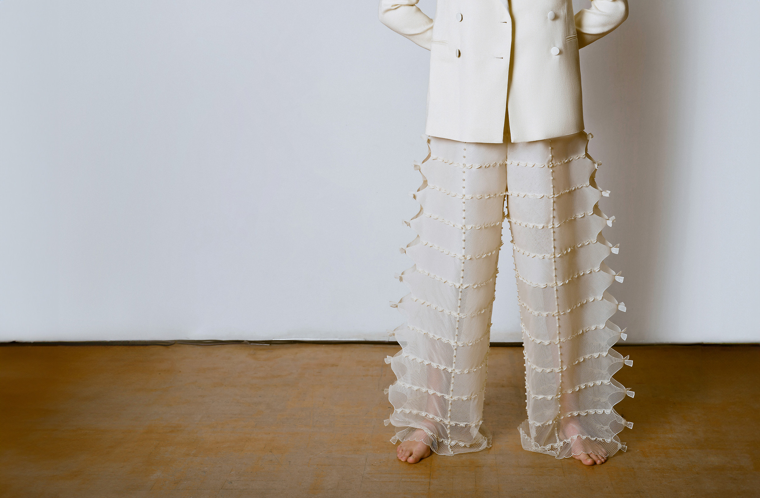 3D-Printed Pants in BioCir®flex3D Material