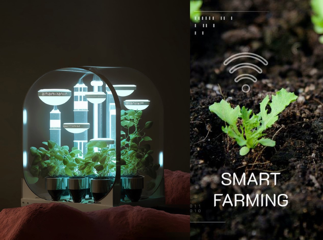 Electric-powered underground aeroponics unit