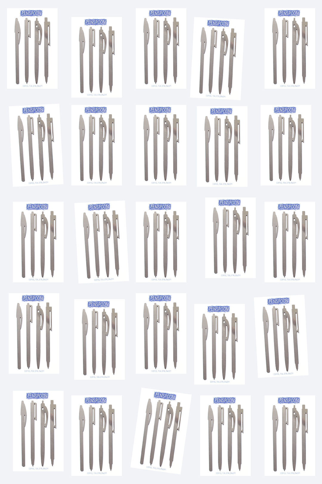 Lucas &amp; Lucas - Pen Spoon - Coffee stirrers