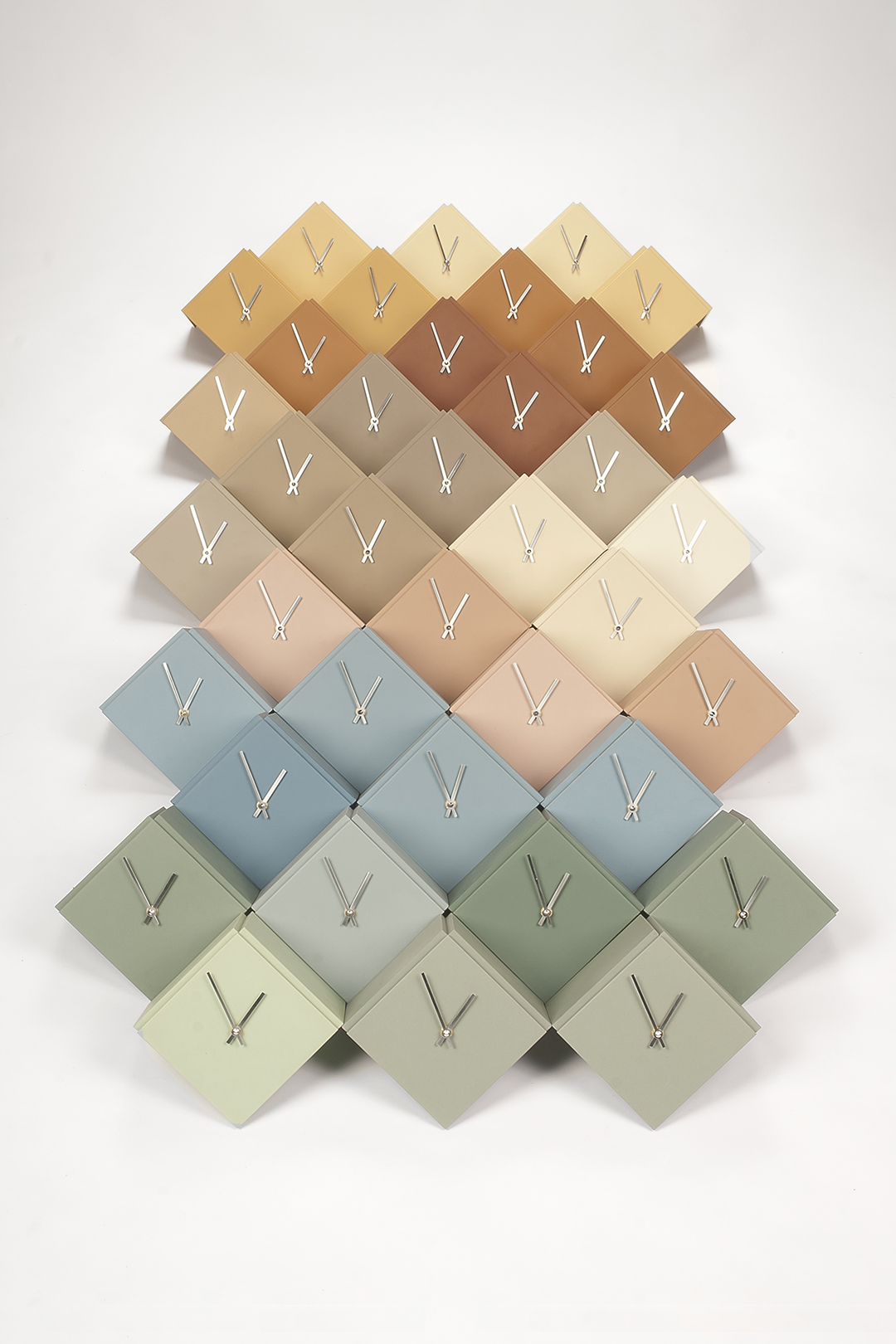 Lucas &amp; Lucas - Tile Time - Ceramic Clocks