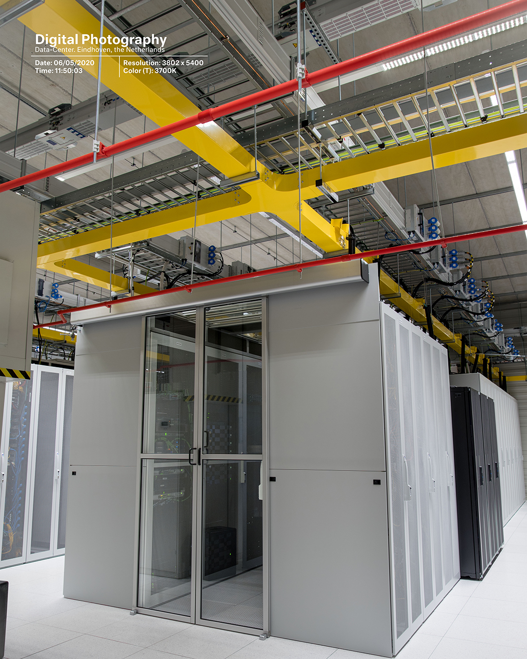 Digital Photograph inside the data-center