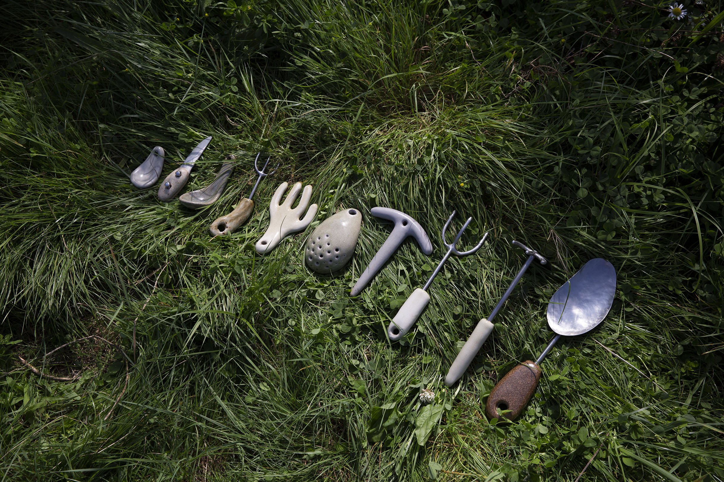 Ceramic tools made with plant-ash