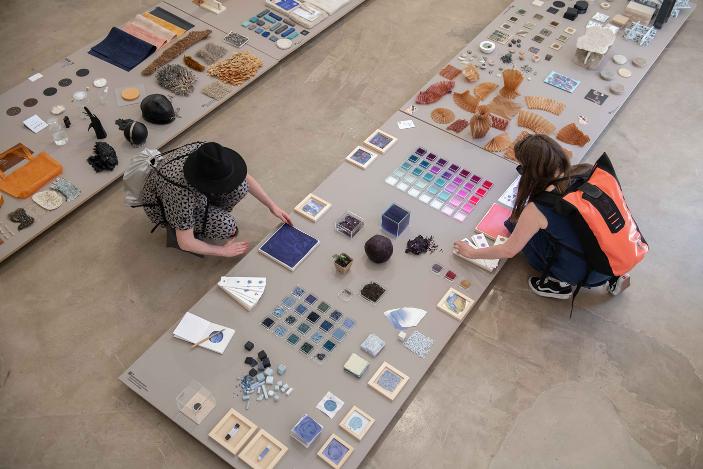 Materialized exhibition during Milan Design Week