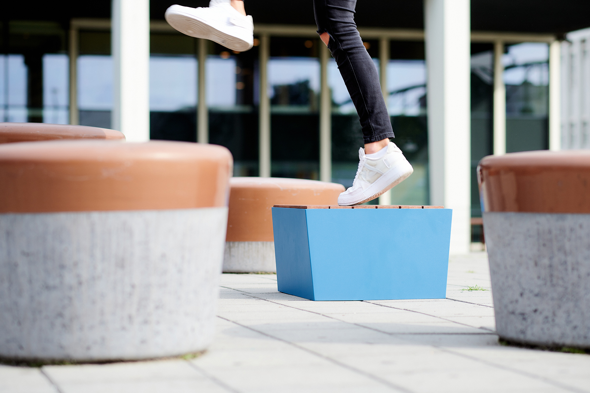 Exercise through Navigation: Jumps