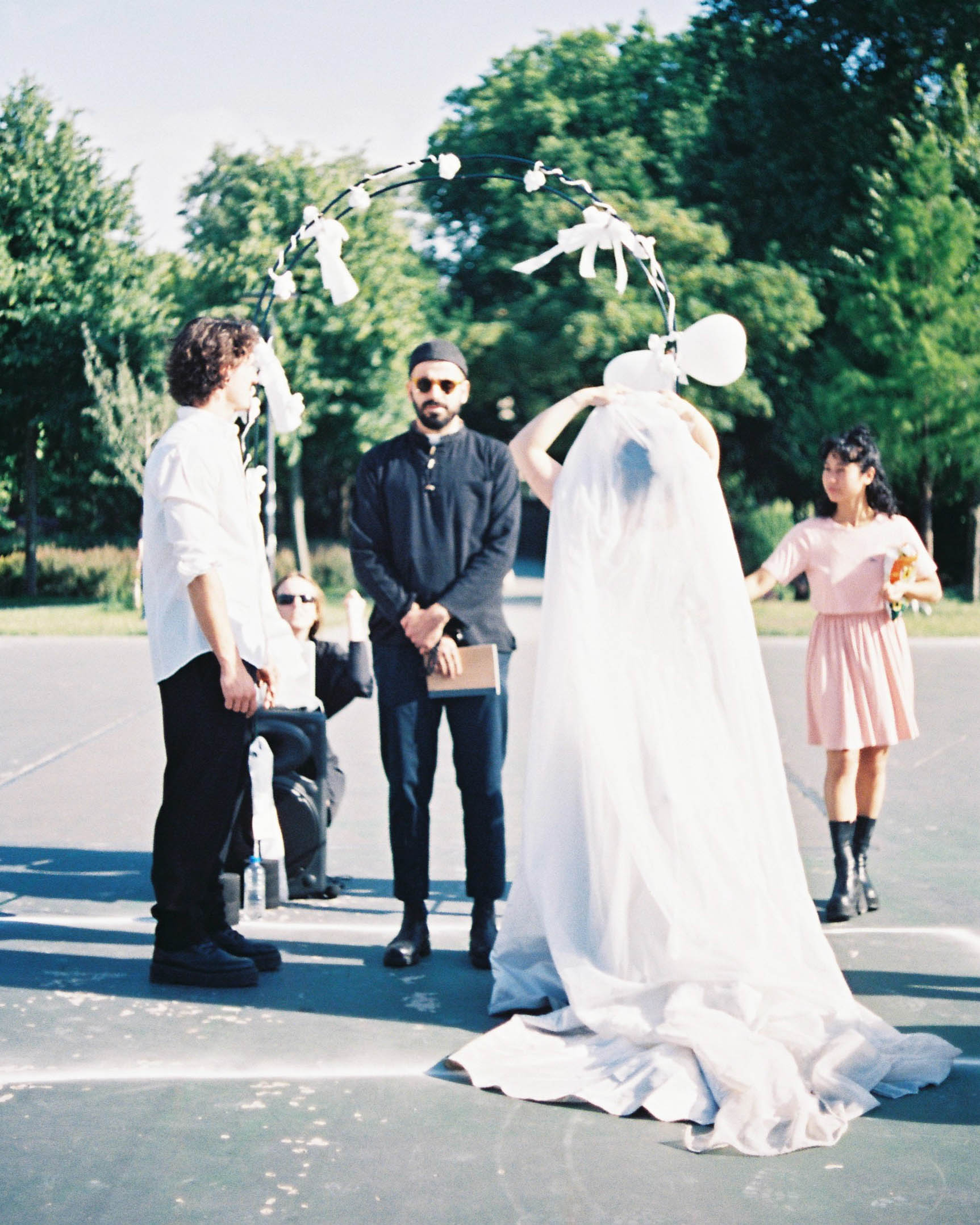 wedding protest