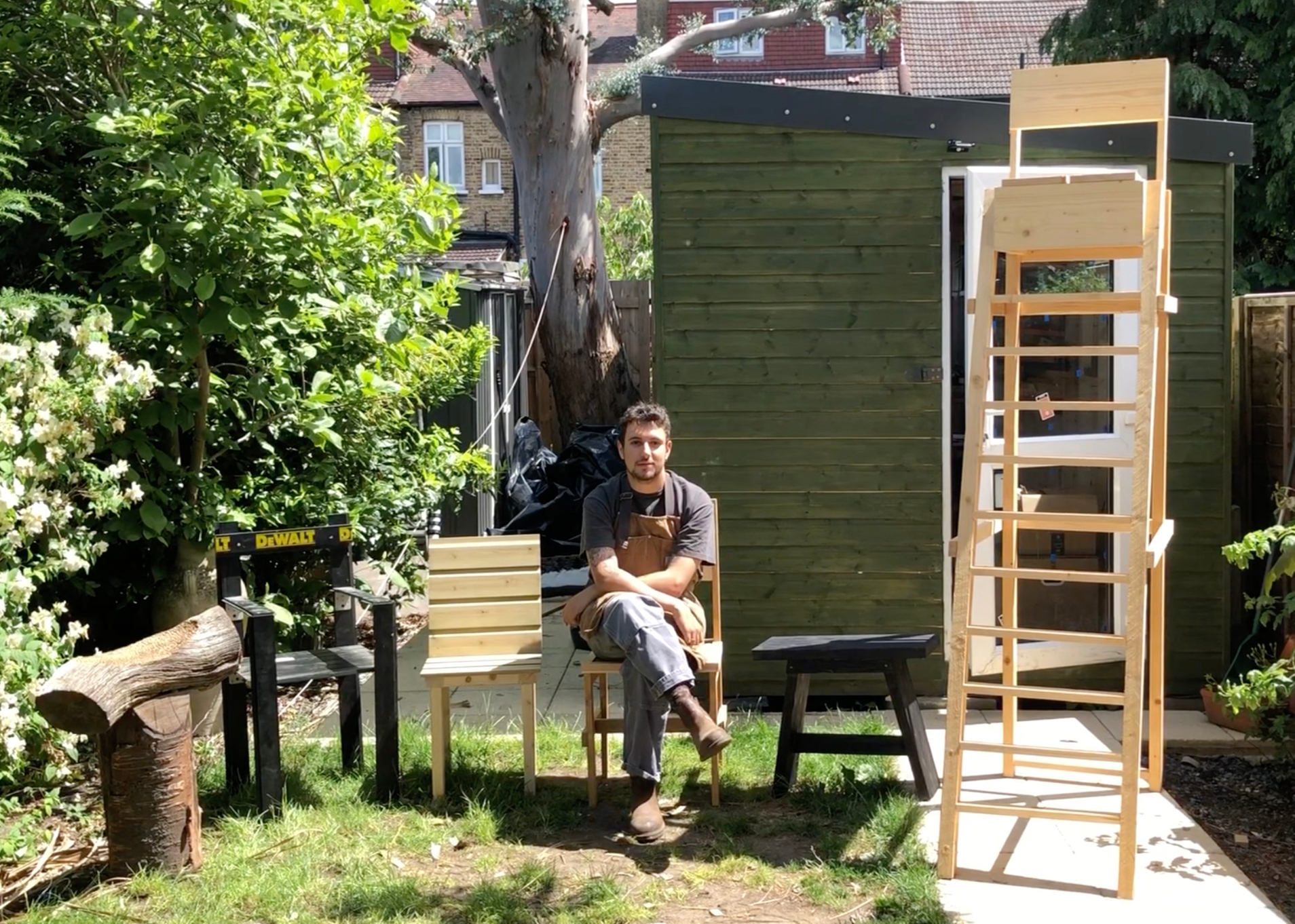 Josh Cotton and his Lockdown Chairs
