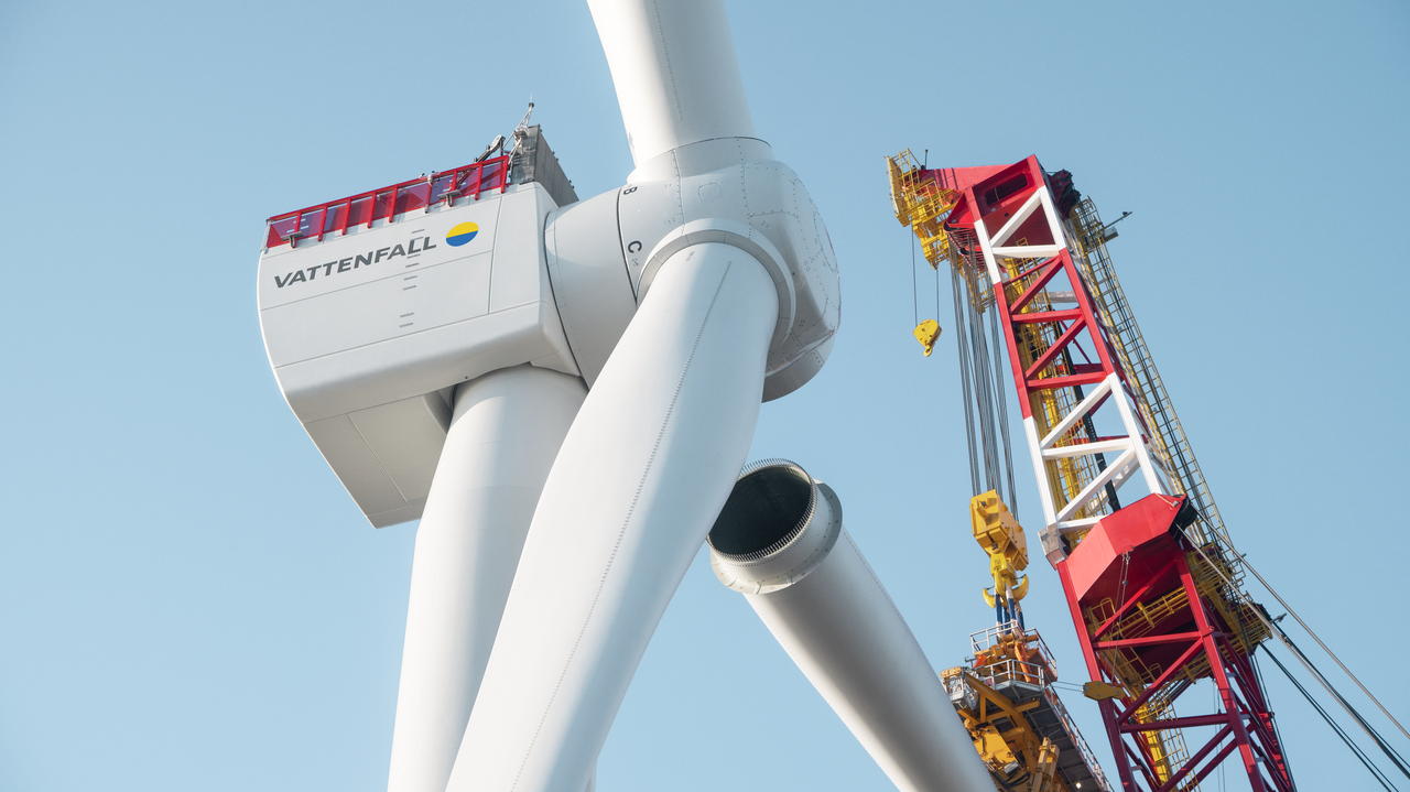 Installation of wind turbines