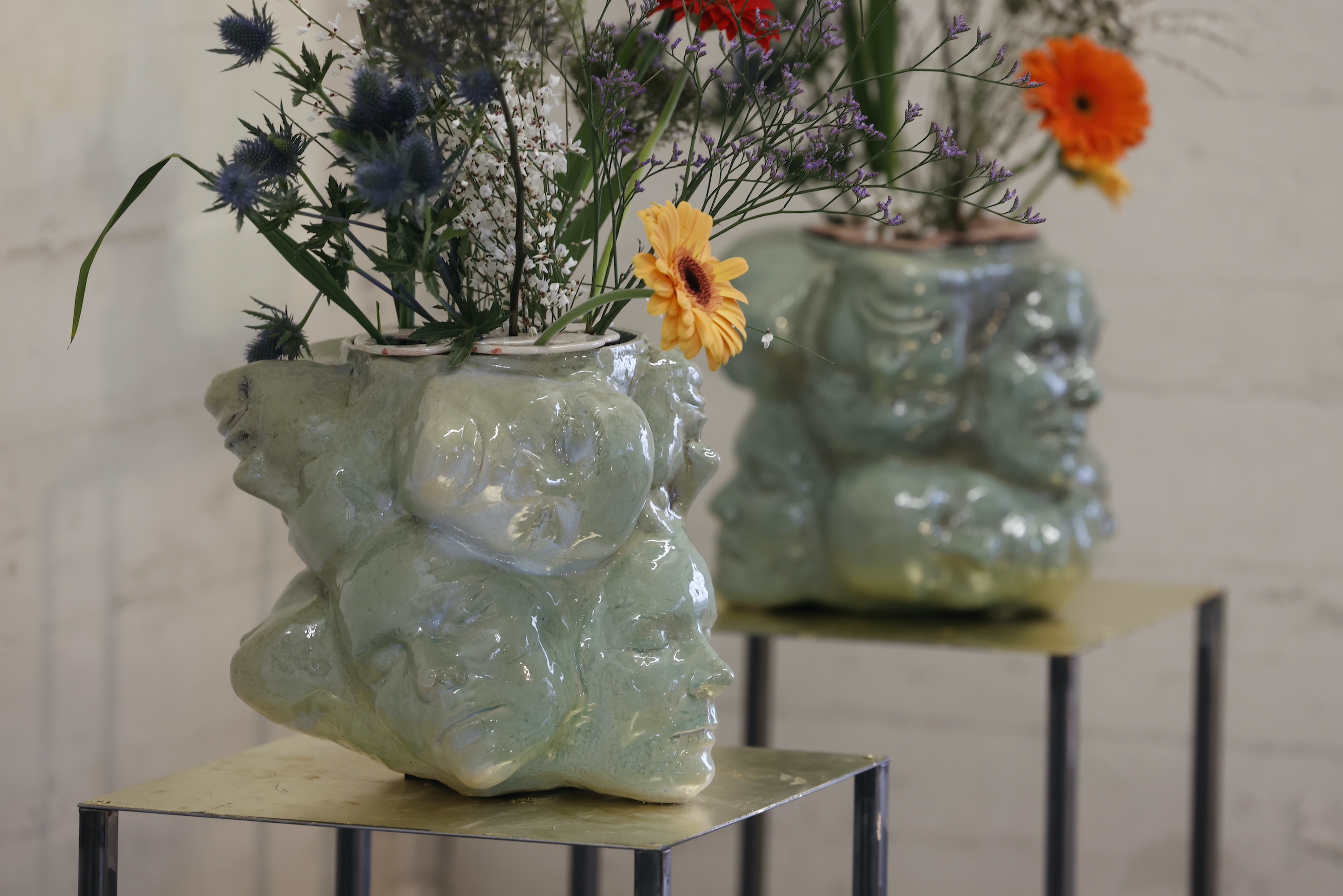 The Self portrait as a vase