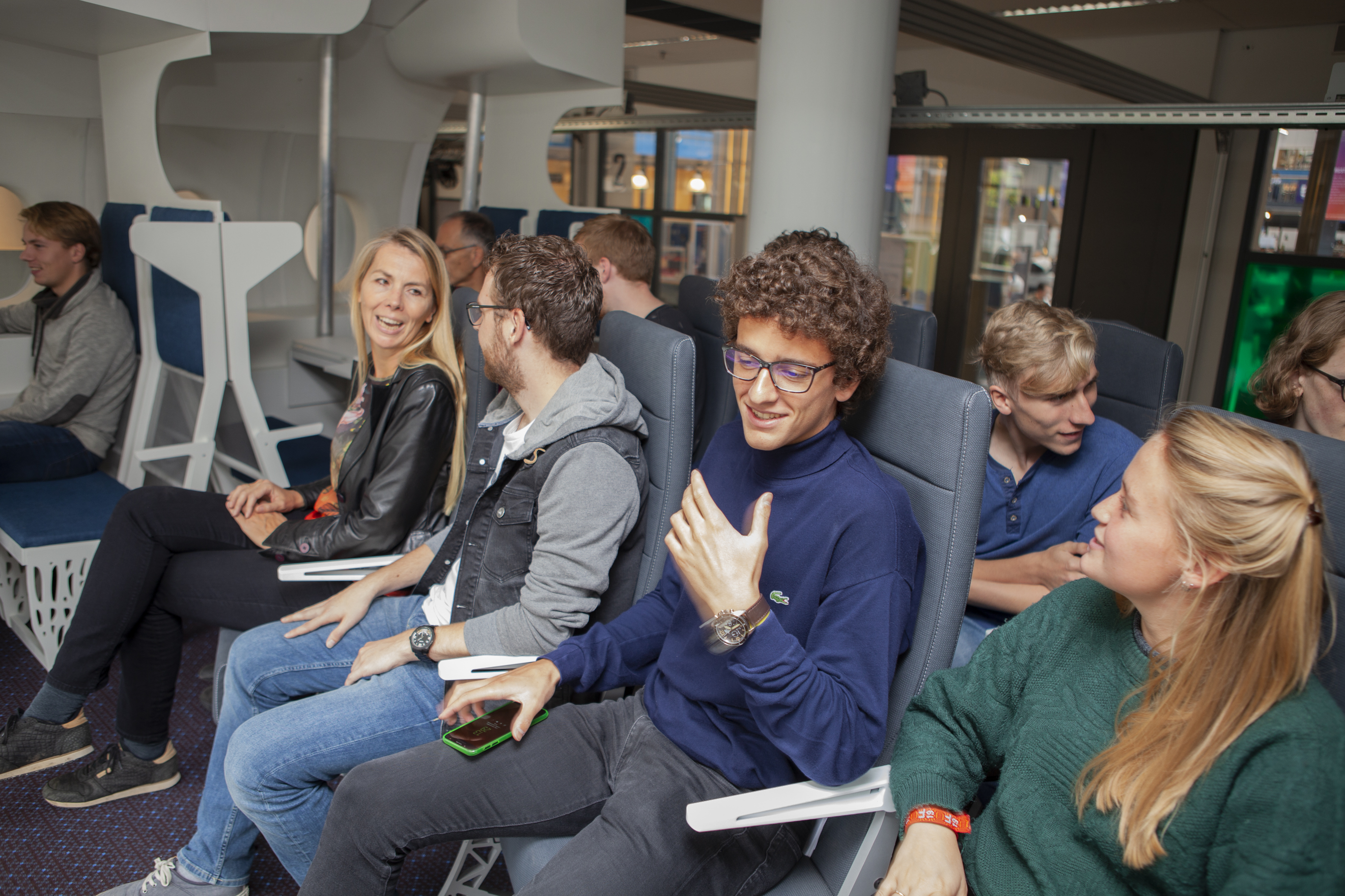 Interior cabin Flying-V TU Delft