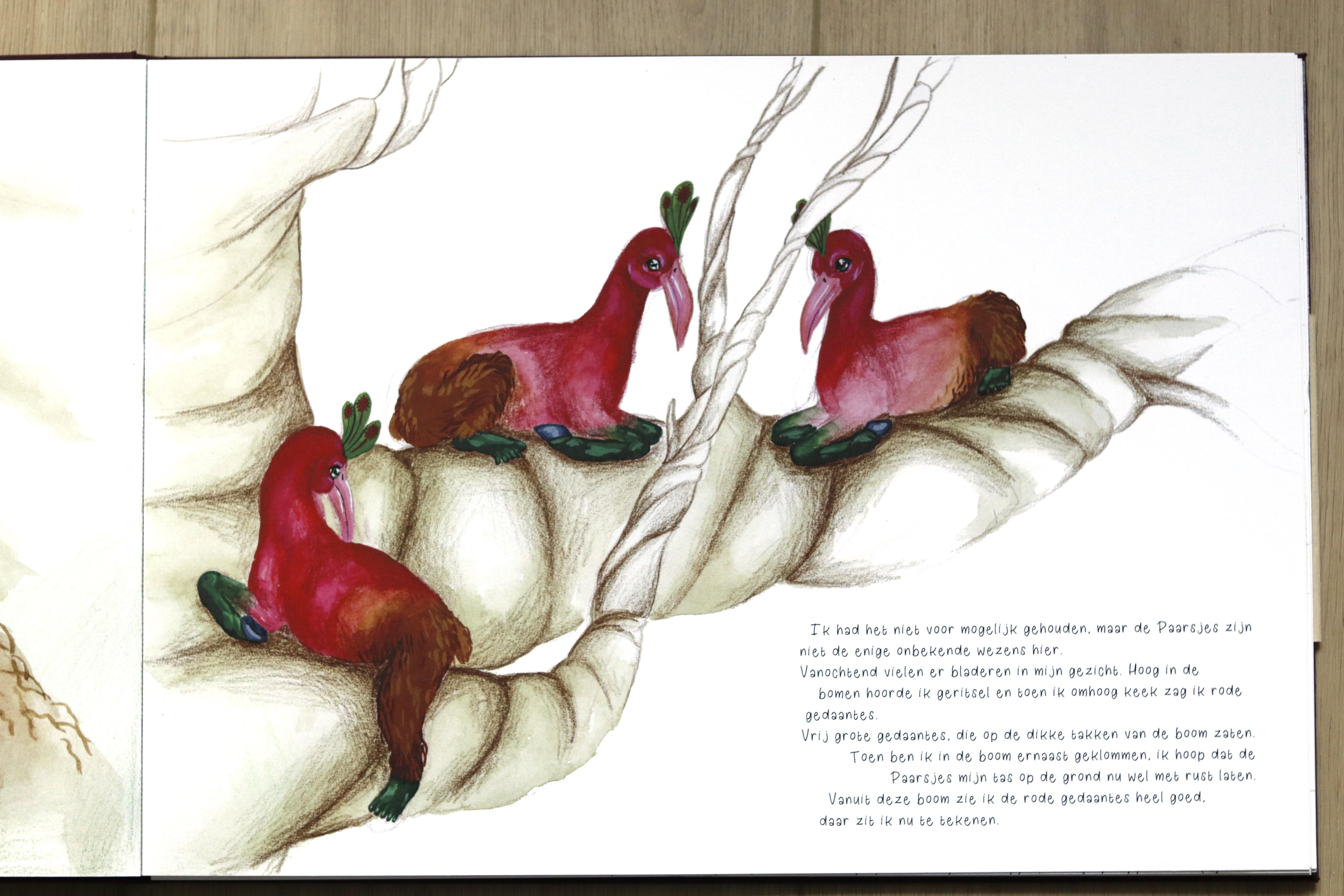 A page about the creature 'Roodje'