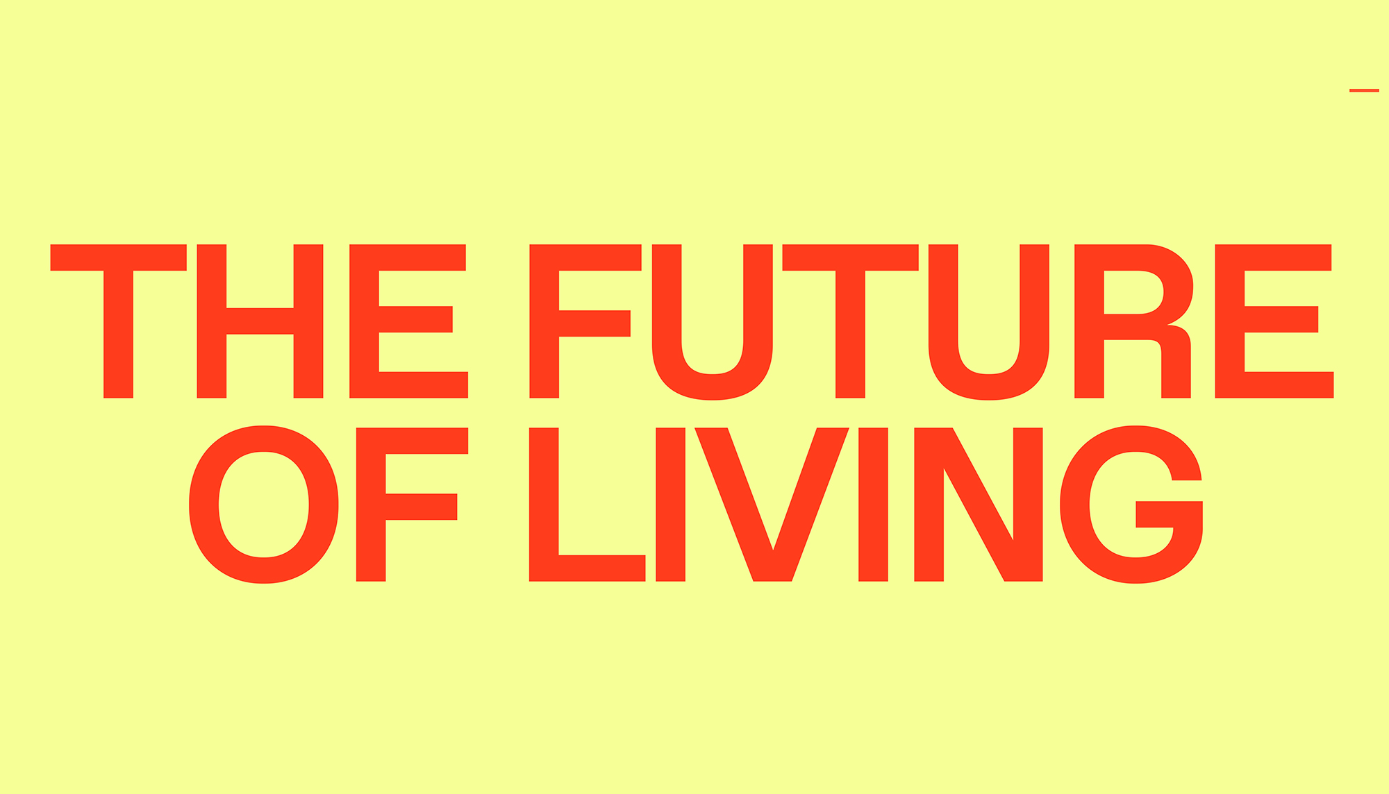 Future of Living