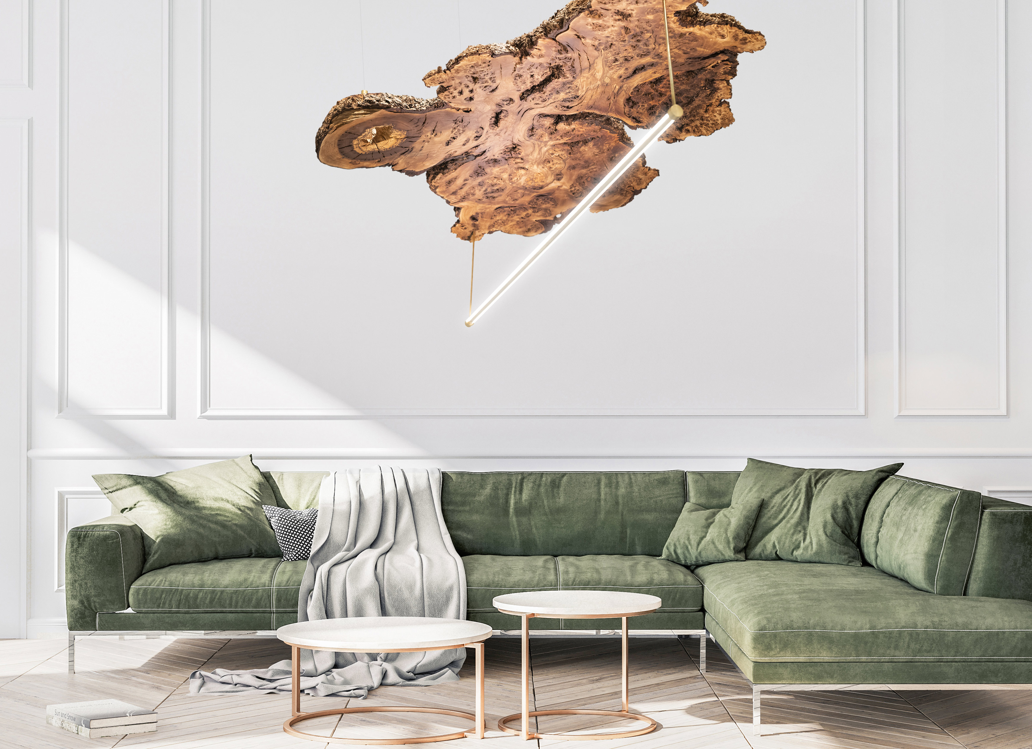 Meet Me in the Woods Above - living room