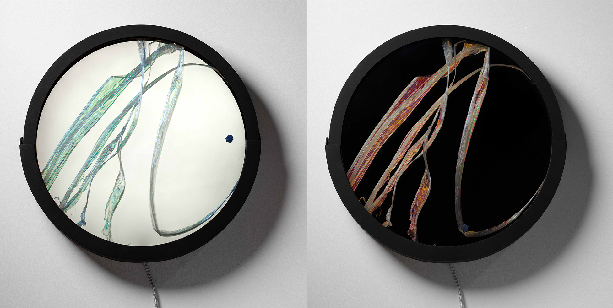 Morfoza wall lamp organic iridescent 