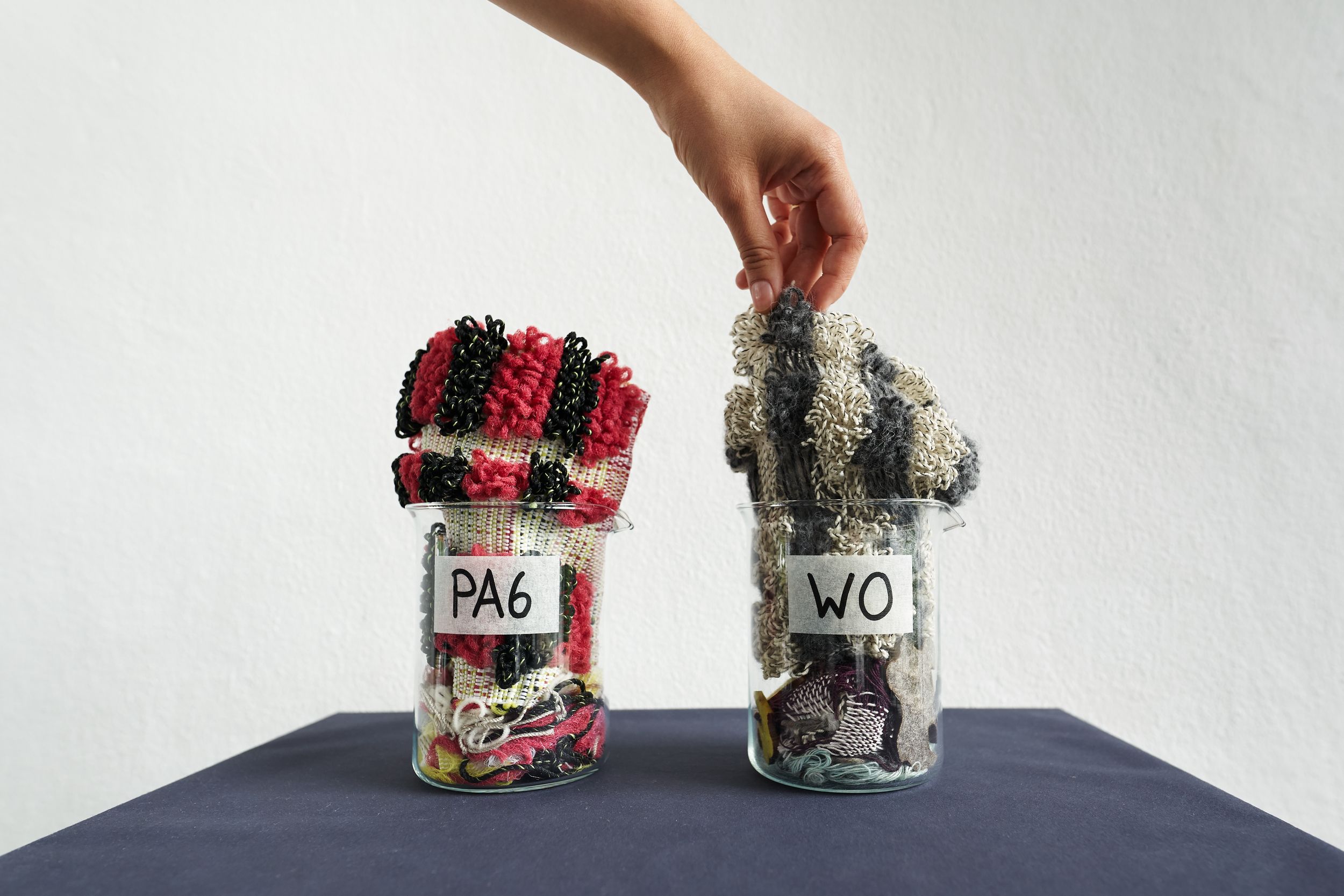 Re-stack, separated into monomaterials