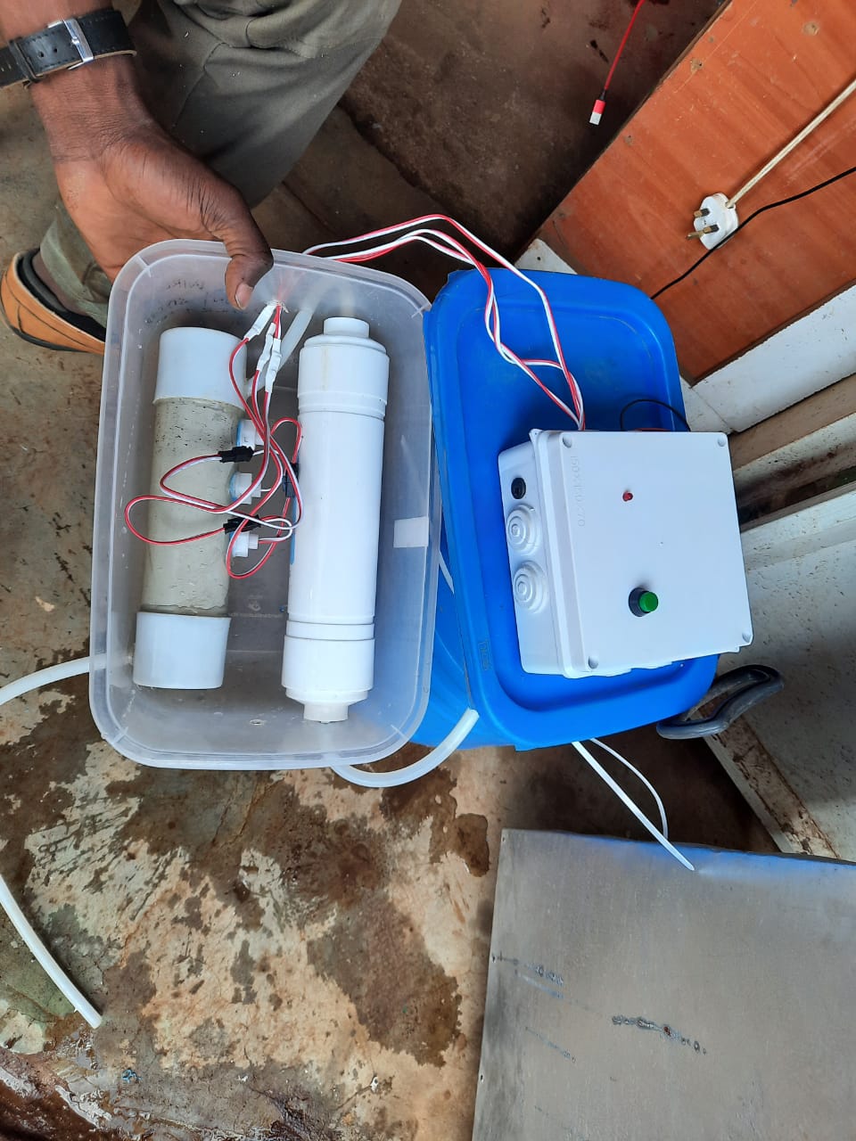 Prototype of a Solar Powered Water Filtration