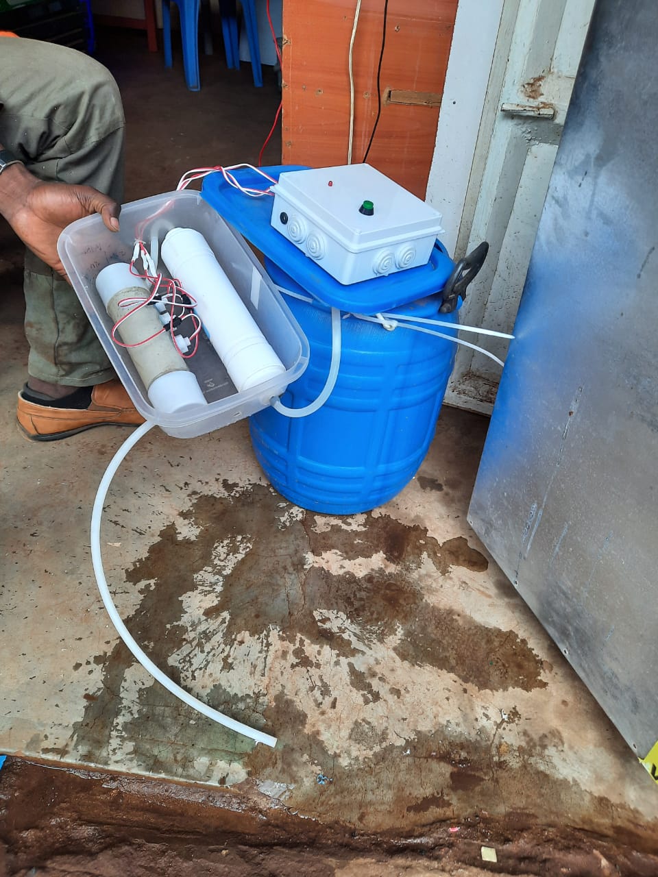 Prototype of a Solar Powered Water Filtration