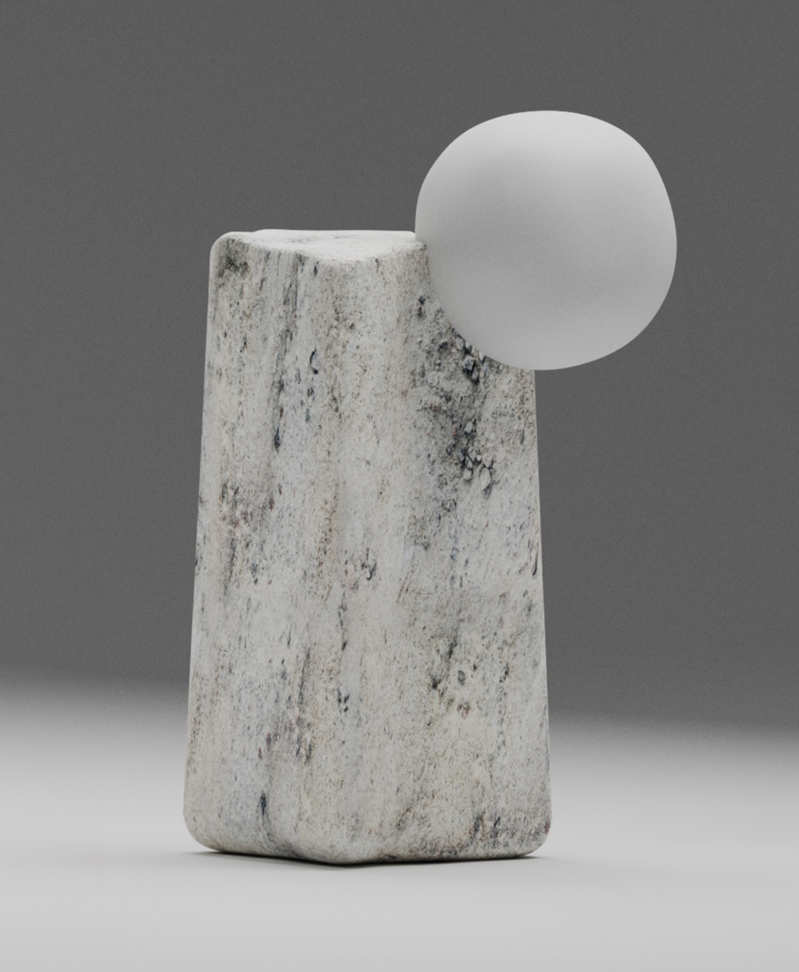 Carrara marble has never been so soft!