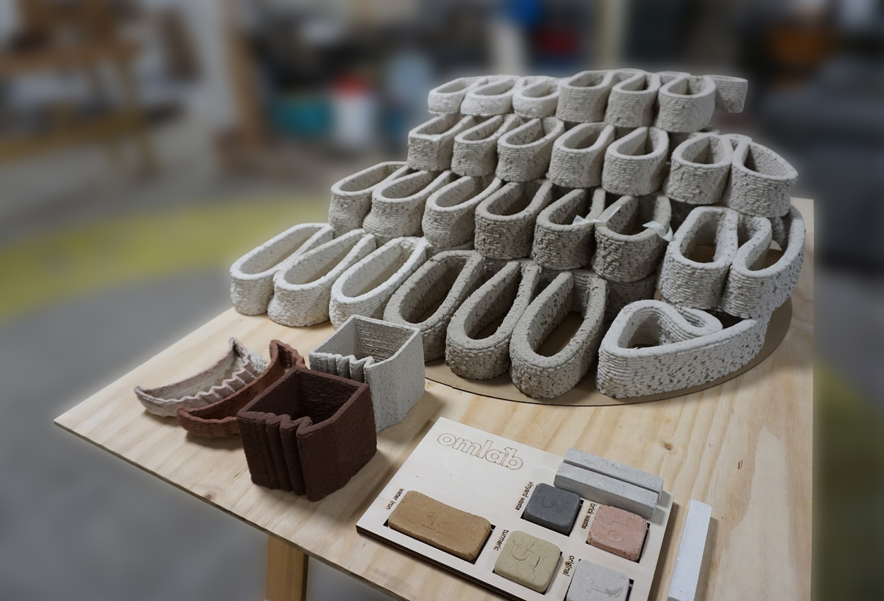 Biostack, installation set-up for Desiging Society