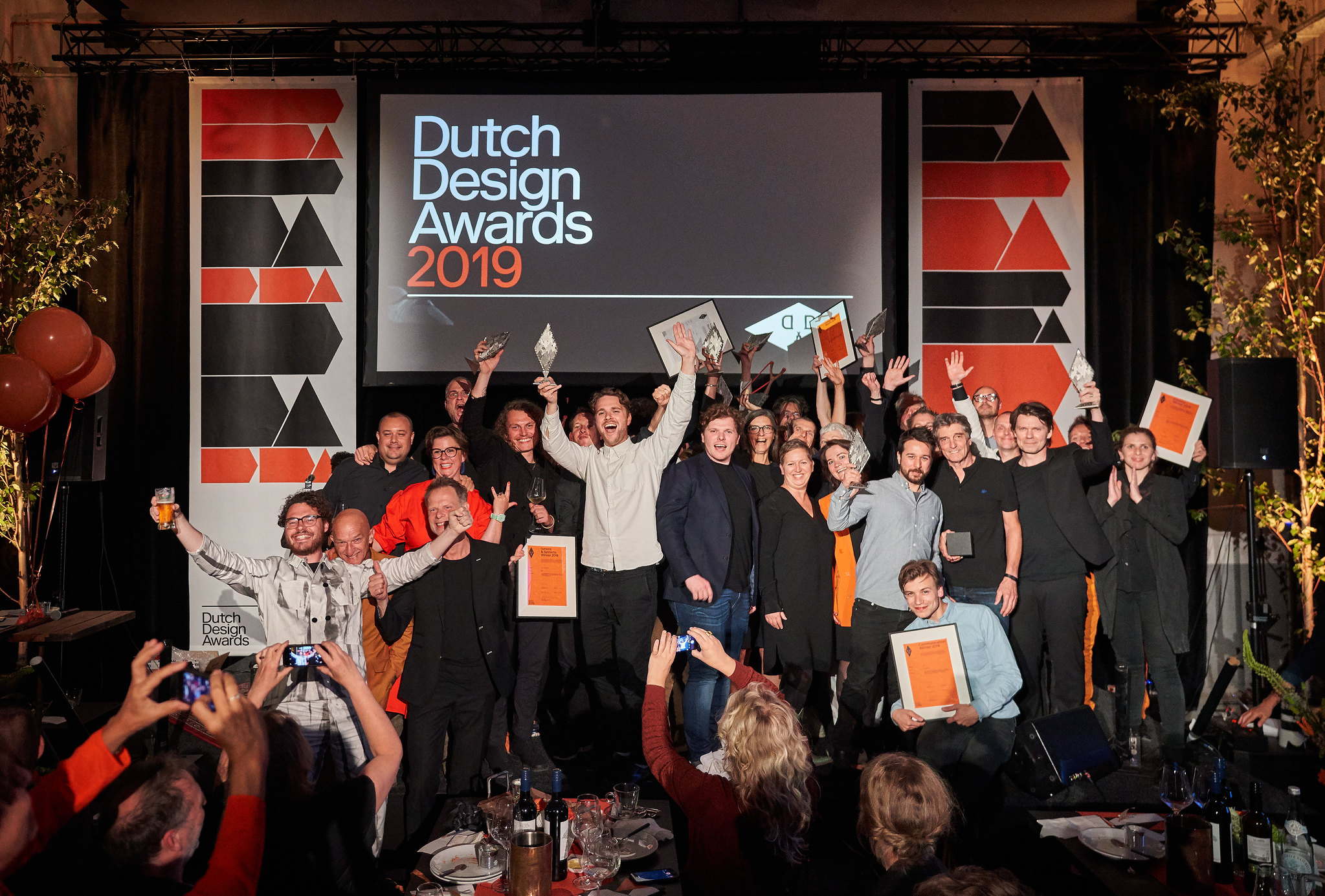 Winners Dutch Design Awards 2019 Awards Night