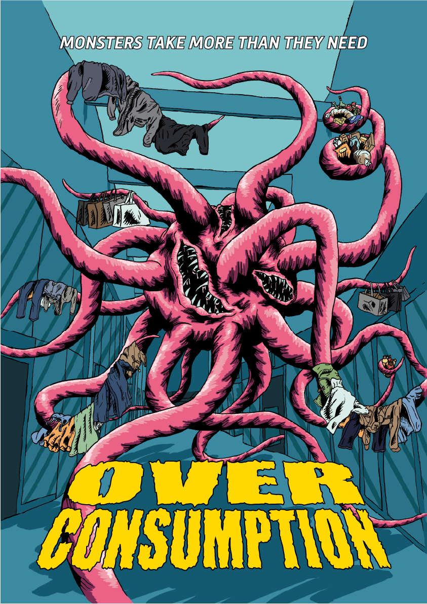 Over Consumption. Some have a monstrous appetite.