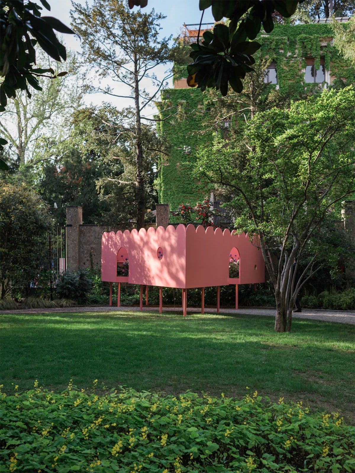 Flower pavilion
