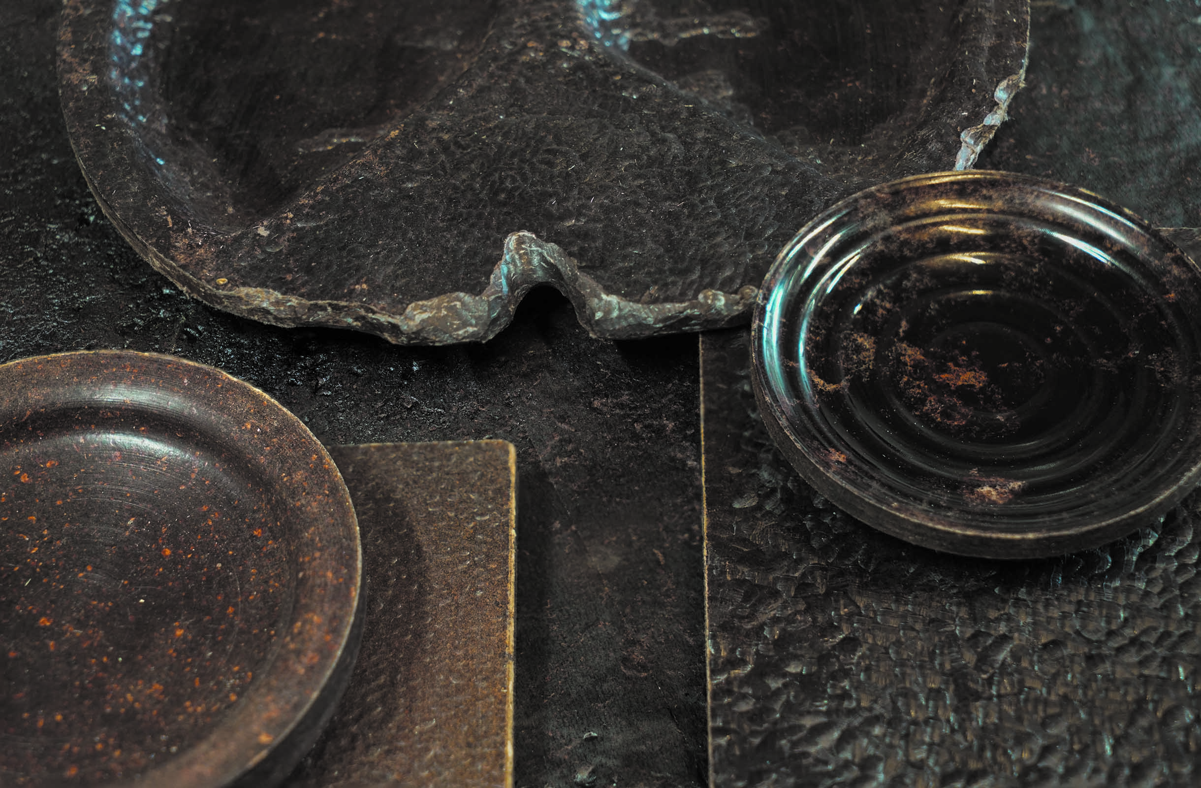 Lignin tableware fragment