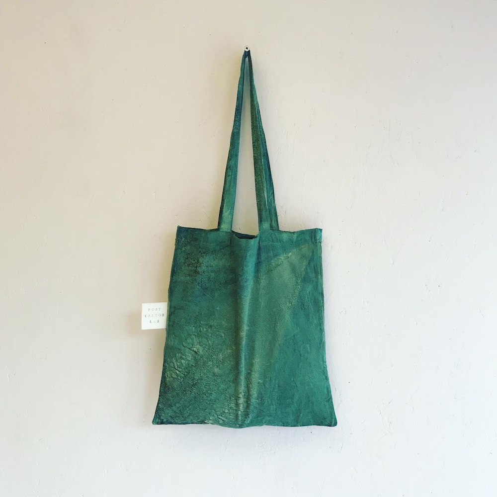 Tote bag treated with Photosynthetic Coating