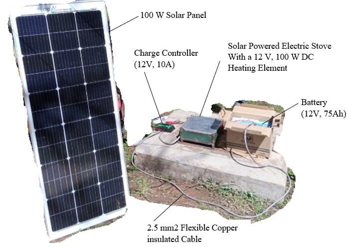 Prototype of Solar Powered Electric Cooker