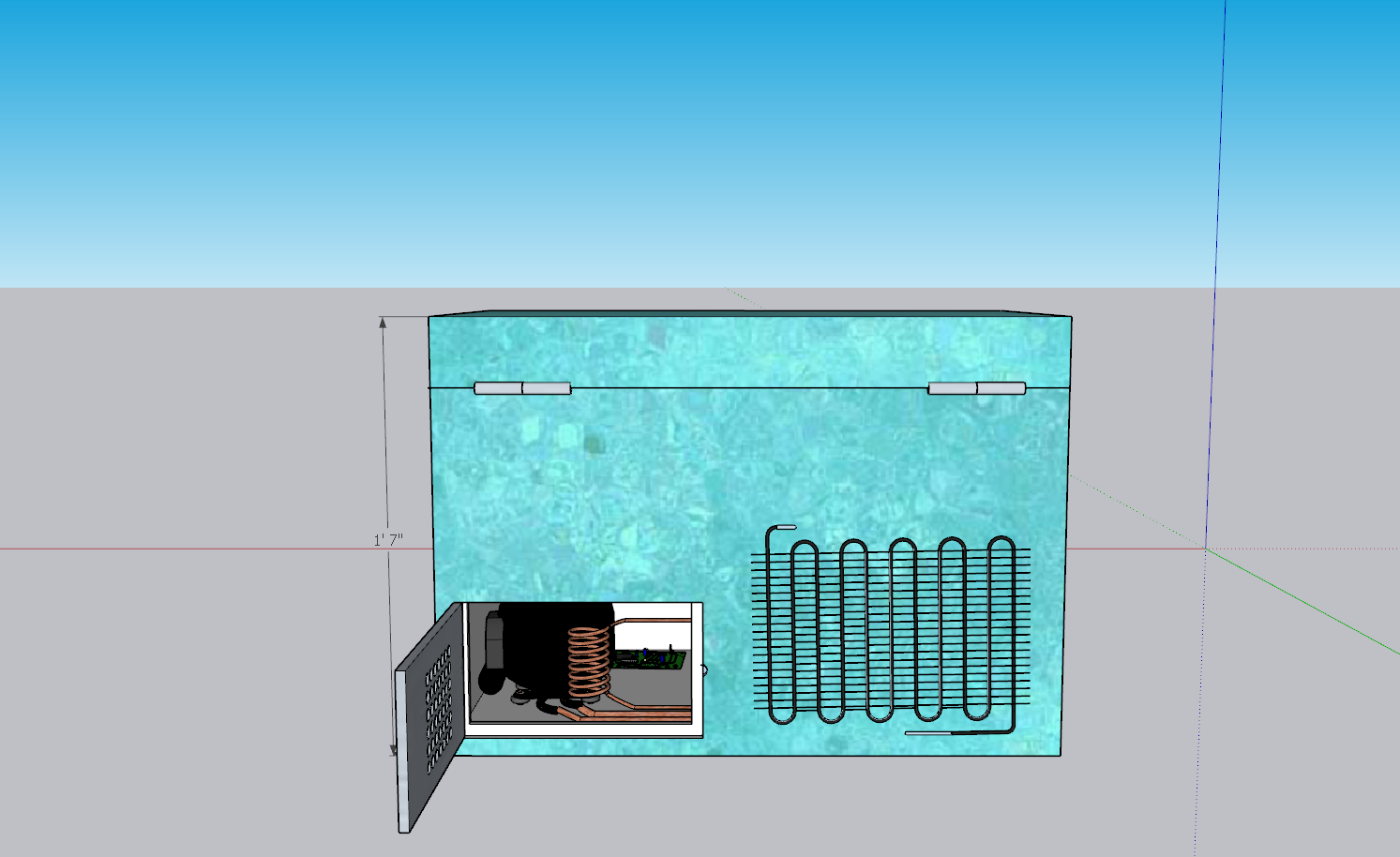 Prototype of a Solar Vaccine Refrigerator