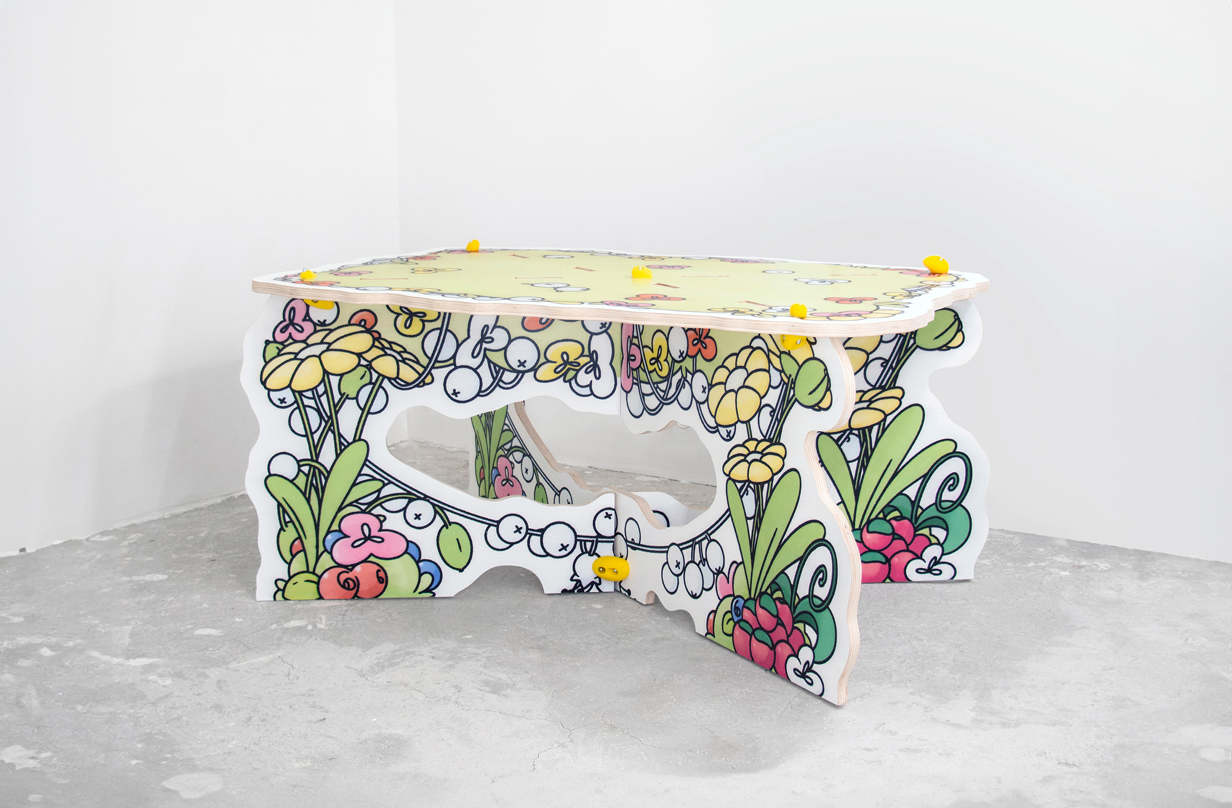 Berries and Flowers Table (Dining Room series)