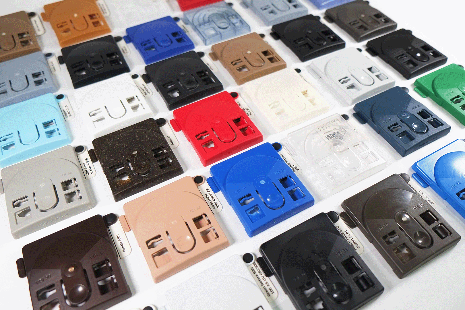 Positive Plastics Samples