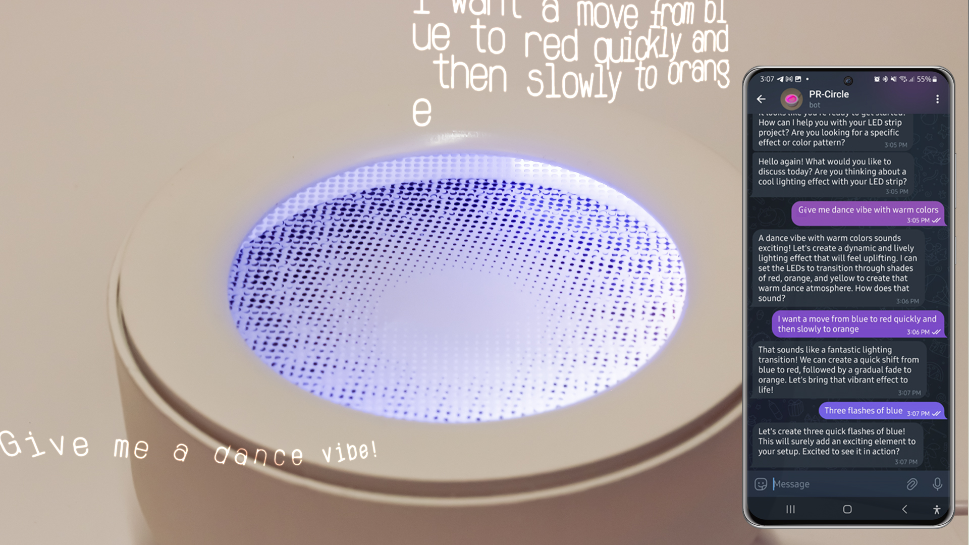 Conversational Interface to Physical Objects
