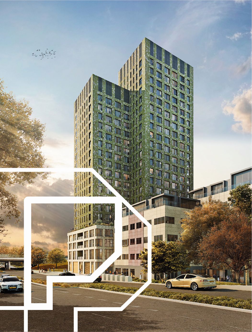 New Pretty Plastic tiles for high-rises