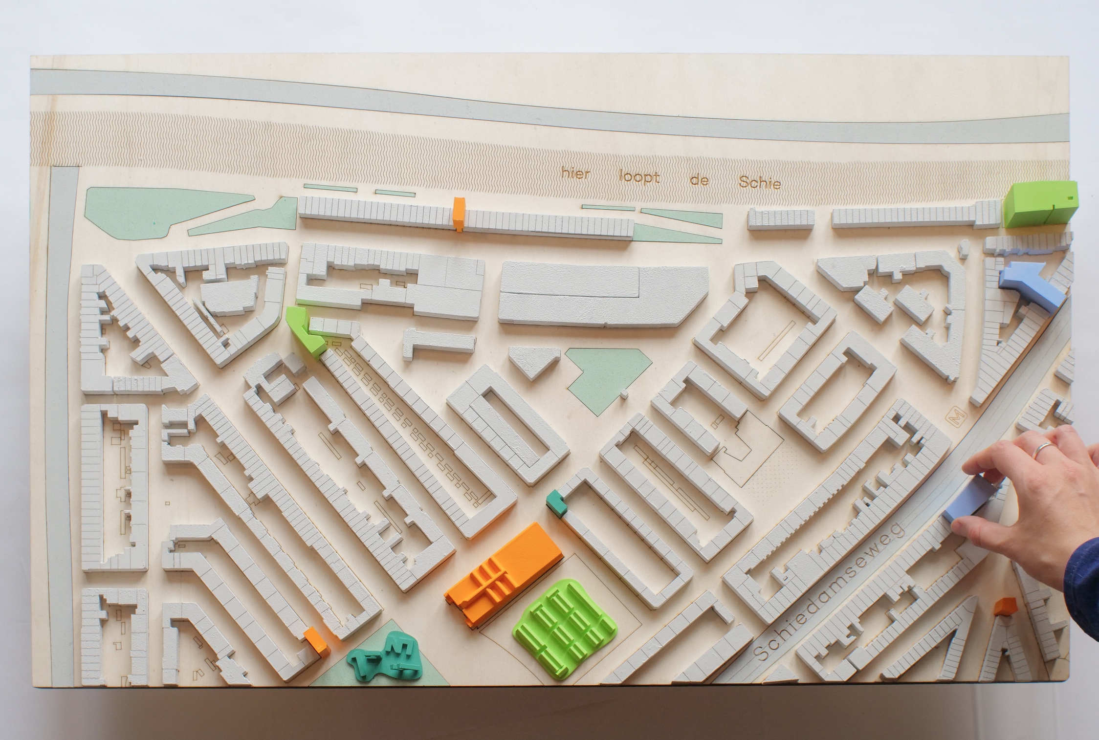 Interactive model of Bospolder-Tussendijken